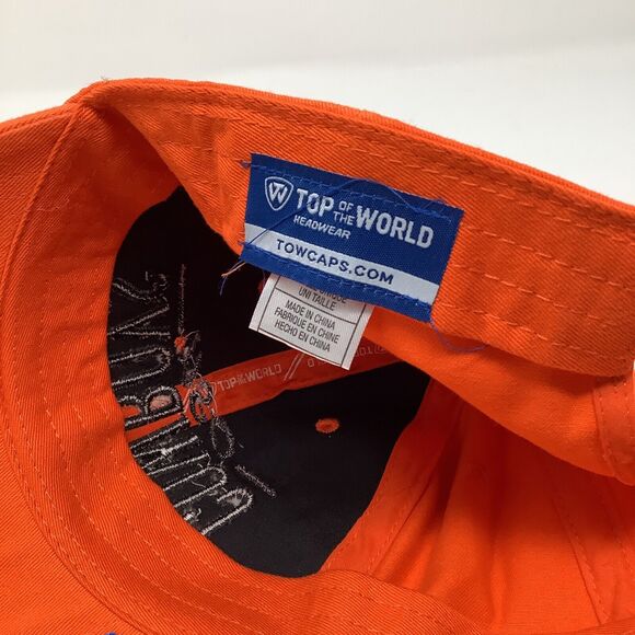 Top of the World OSU Oklahoma State‎ University Cowboys Orange Hat Cap Snapback - Picture 11 of 11